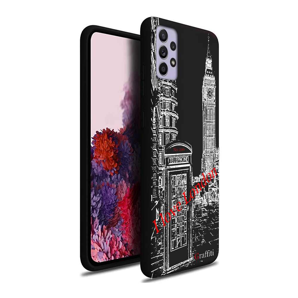 Samsung Galaxy A52 / A52 5G / A52s 5G Telefontok - Graffiti No.200 mintás szilikon tok