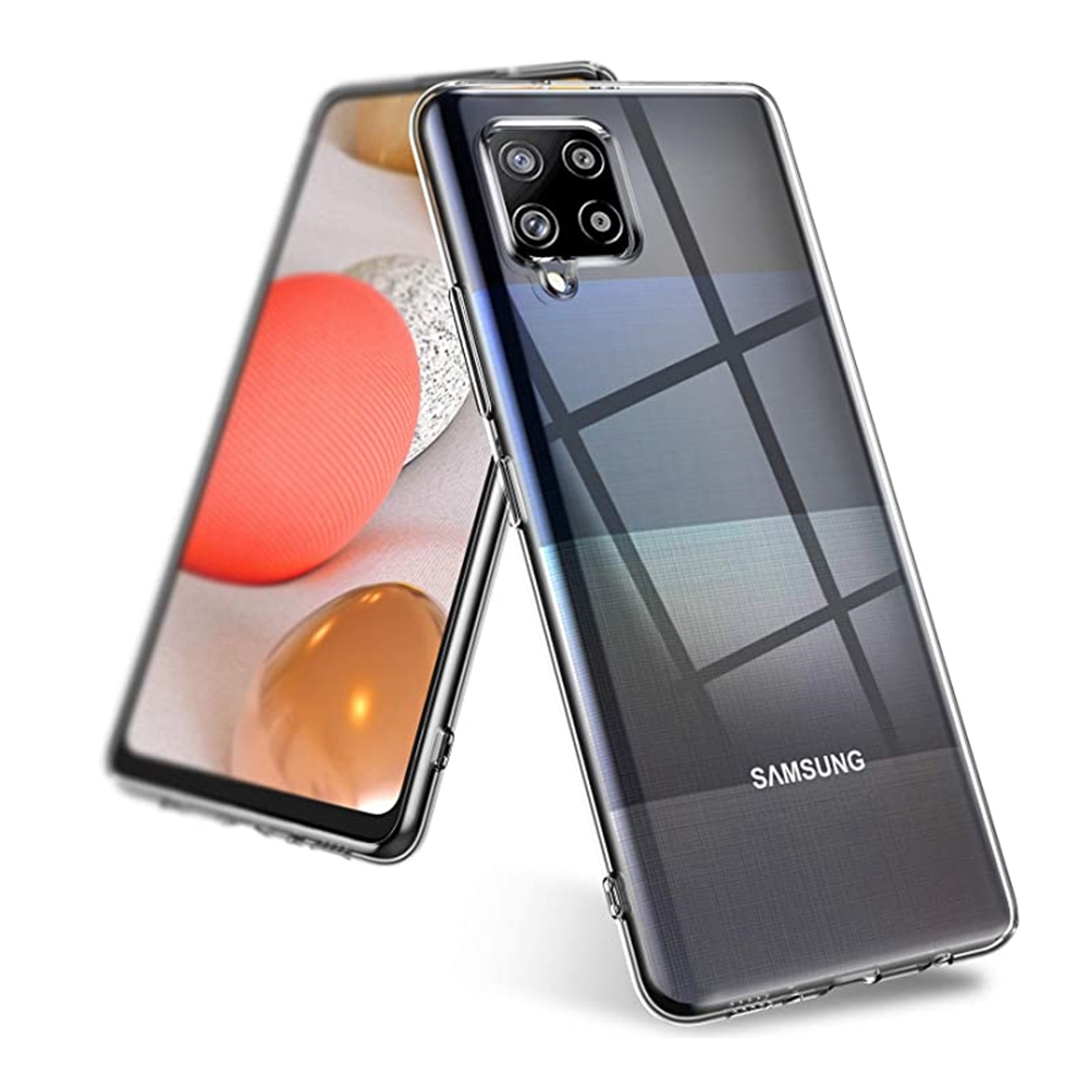 Samsung Galaxy M42 5G Telefontok - átlátszó szilikon tok