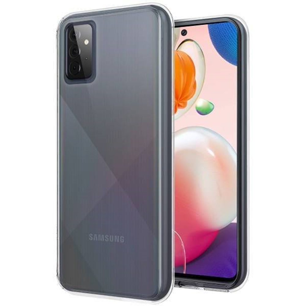 Samsung Galaxy A82 Telefontok - átlátszó szilikon tok