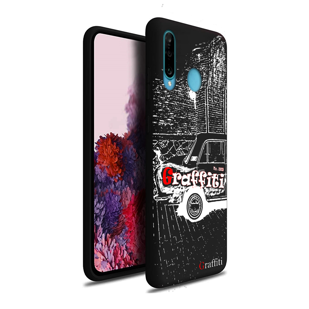 Huawei P30 Lite Telefontok - Graffiti No.223 mintás szilikon tok