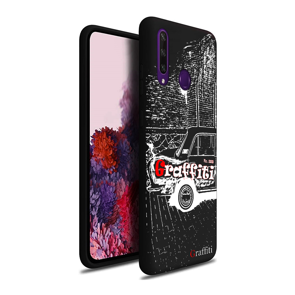 Huawei Y6p Telefontok - Graffiti No.223 mintás szilikon tok