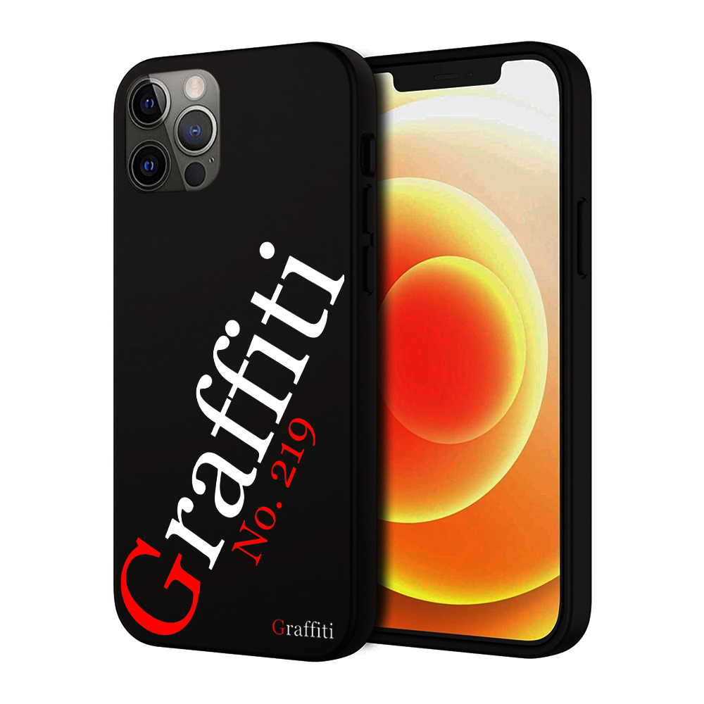 iPhone 12 Pro Telefontok - Graffiti No.219 mintás szilikon tok
