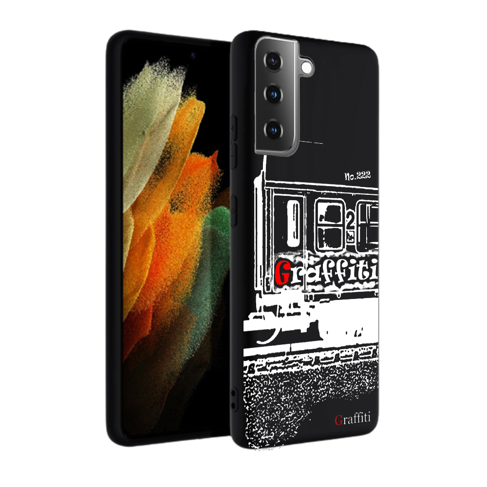 Samsung Galaxy S21 Plus Telefontok - Graffiti No.222 mintás szilikon tok