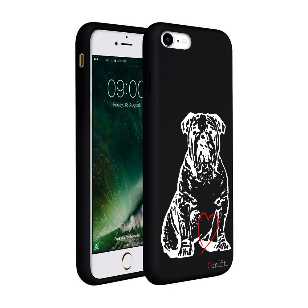 iPhone 8 Telefontok - Graffiti No.225 mintás szilikon tok
