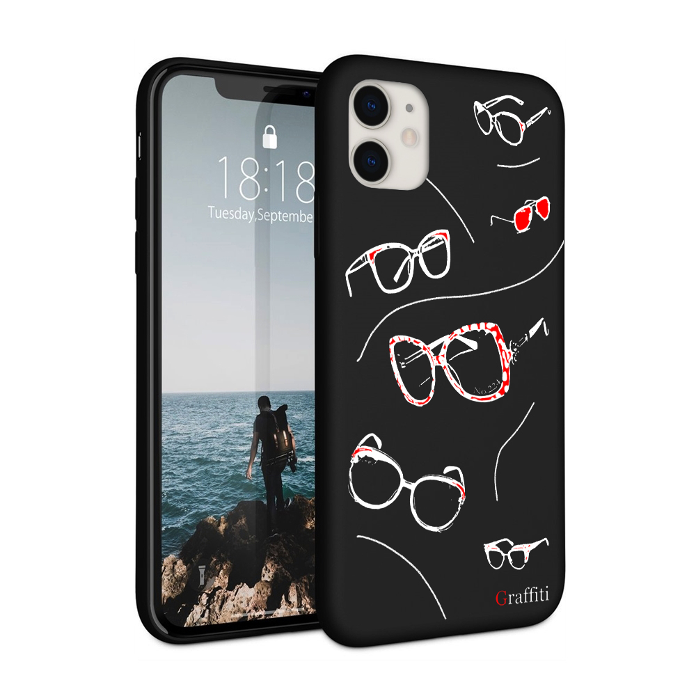 iPhone 11 Telefontok - Graffiti No.224 mintás szilikon tok
