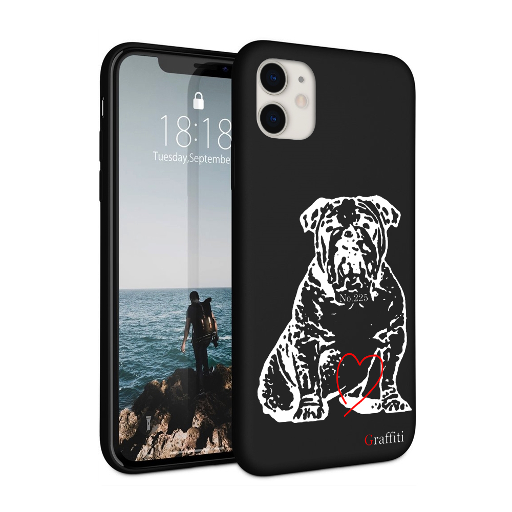 iPhone 11 Telefontok - Graffiti No.225 mintás szilikon tok