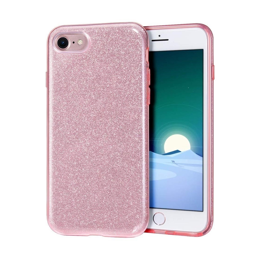 iPhone 7/8 Telefontok - pink Shiny tok