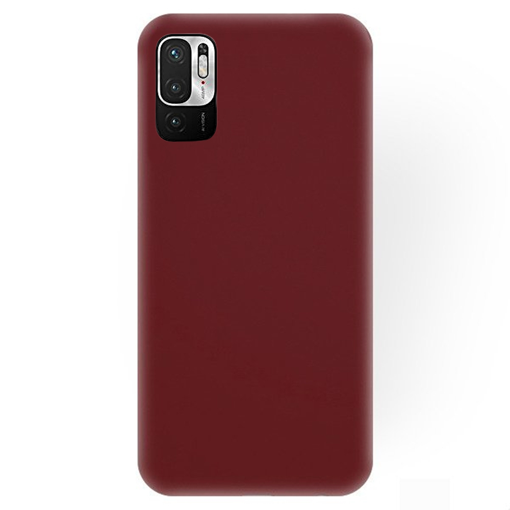 Telefontok Xiaomi Redmi Note 10 5G / Xiaomi Poco M3 Pro 5G - burgundy szilikon tok