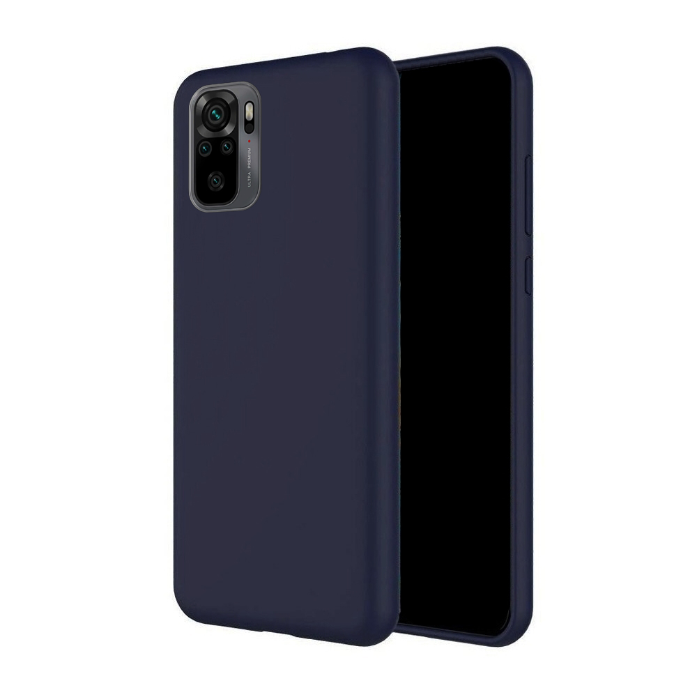 Xiaomi Redmi Note 10S Telefontok - kék szilikon tok