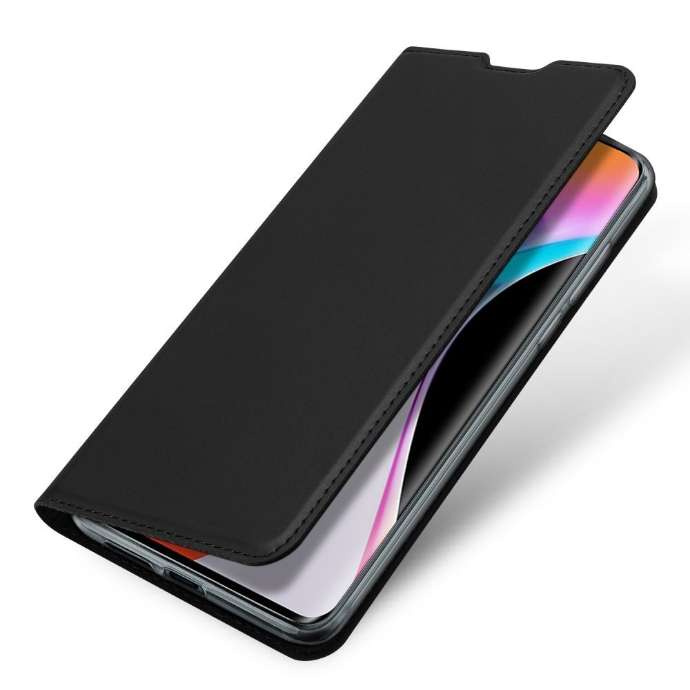 Xiaomi 11 Lite 5G NE / Mi 11 Lite Telefontok - Dux Ducis fekete flipcover tok