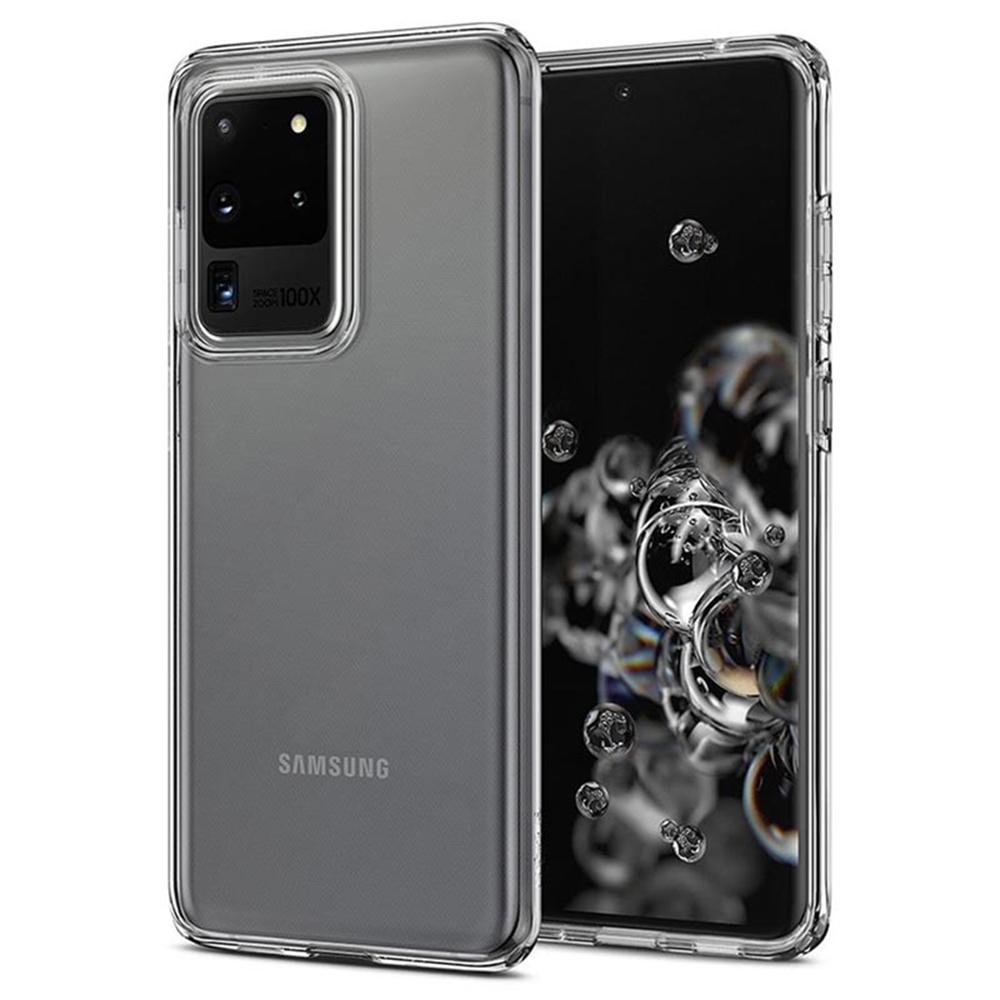 Samsung Galaxy S20 Ultra Telefontok - átlátszó szilikon tok