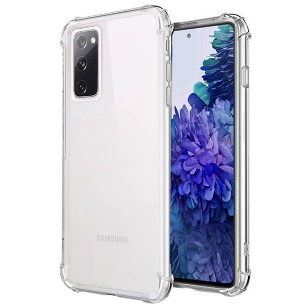 Samsung Galaxy S20 FE Telefontok - ütésálló átlátszó tok