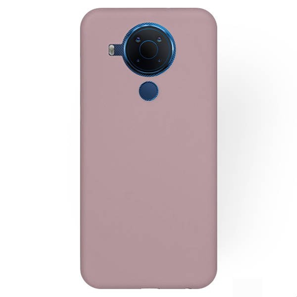 Telefontok Nokia 5.4 - púder pink szilikon tok