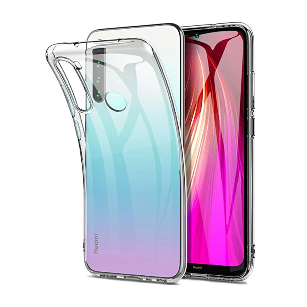 Xiaomi Redmi Note 8 / Note 8 2021 Telefontok - átlátszó szilikon tok