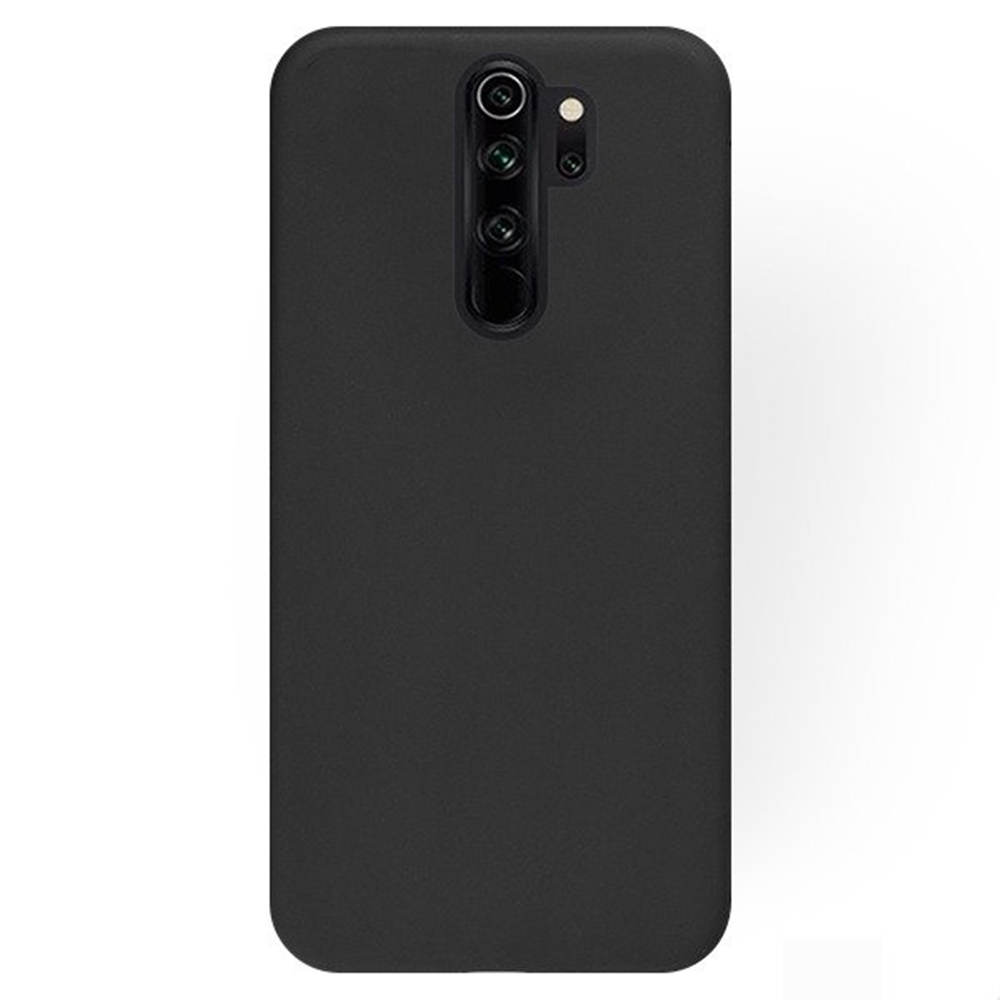 Xiaomi Redmi Note 8 Pro Telefontok - fekete szilikon tok