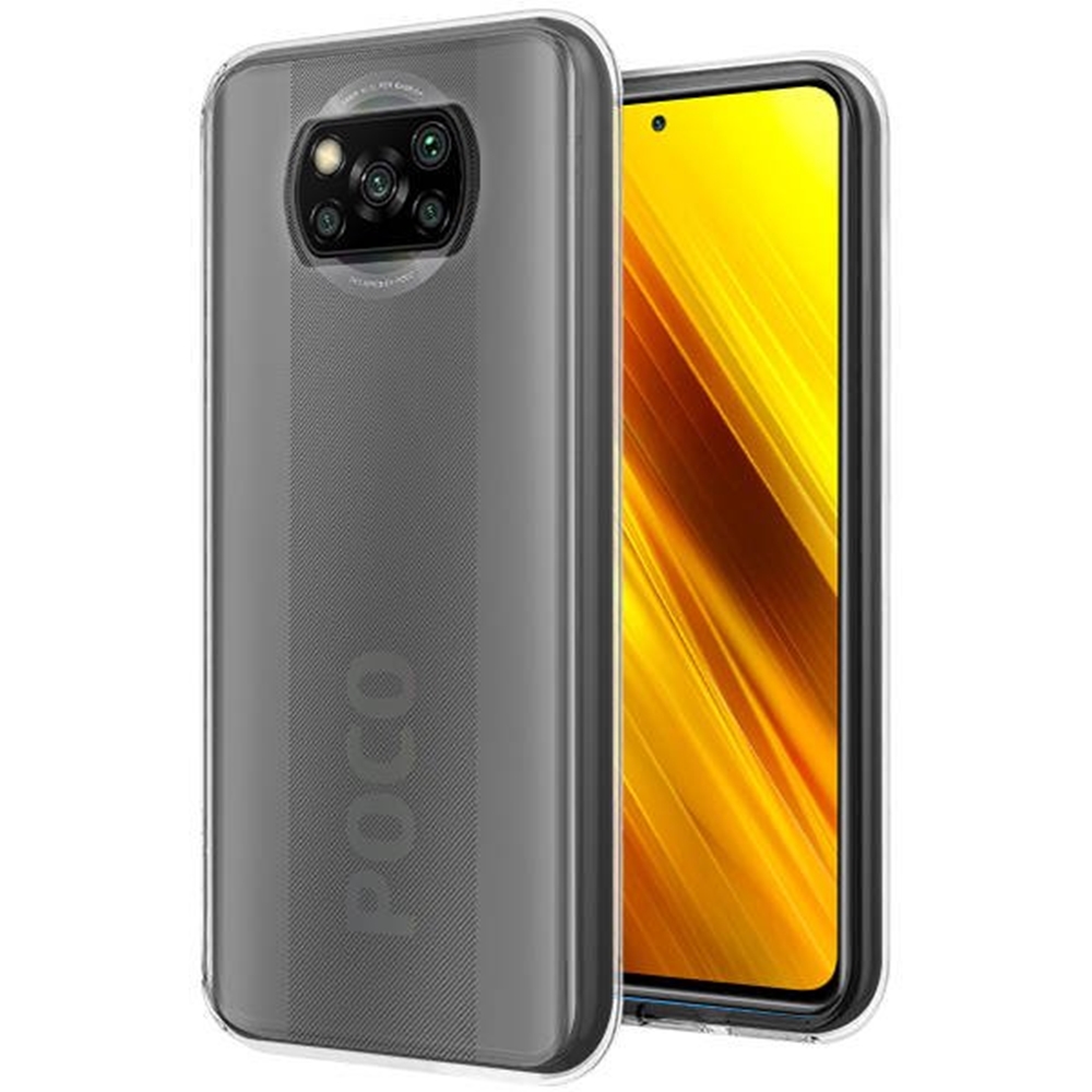 Xiaomi Poco X3 NFC / Poco X3 Pro Telefontok - átlátszó szilikon tok