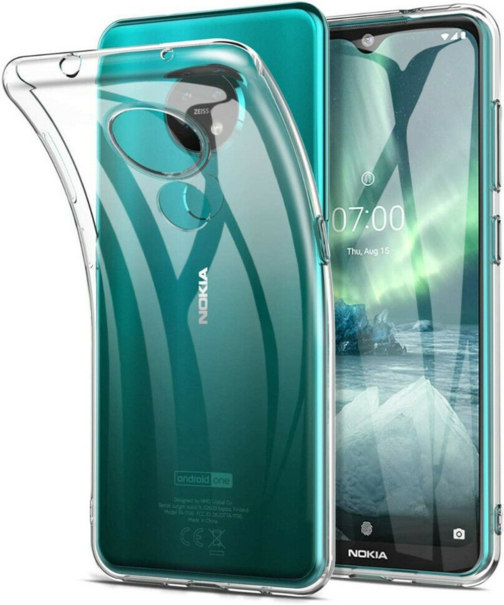 Nokia 1.4 Telefontok - átlátszó szilikon tok