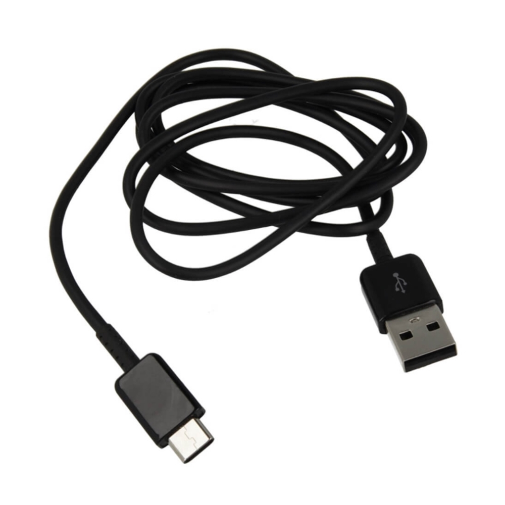 Adatkábel: Samsung EP-DG950CBE - USB / Type-C (USB-C) gyári fekete adatkábel 1,2m