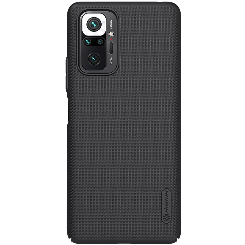 Xiaomi Redmi Note 10 Pro / Note 10 Pro Max Telefontok - Nillkin Super Frosted fekete tok