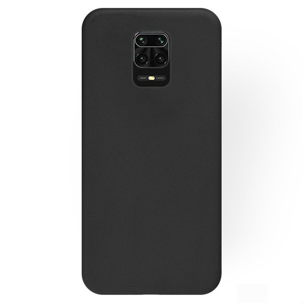 Xiaomi Redmi Note 9 Pro Max Telefontok - fekete szilikon tok