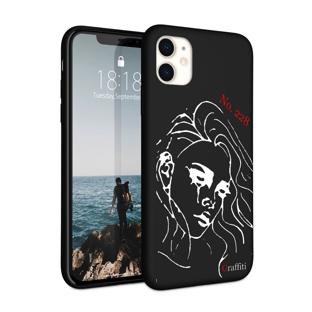 iPhone 11 Telefontok - Graffiti No.228 mintás szilikon tok