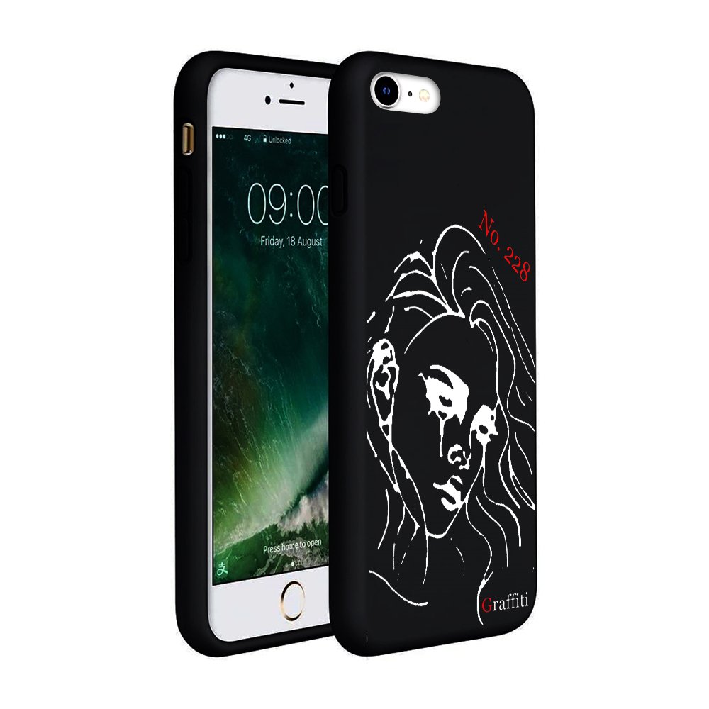 iPhone SE 2020 Telefontok - Graffiti No. 228 mintás szilikon tok