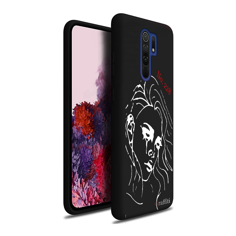 Xiaomi Redmi 9 Telefontok - Graffiti No.228 mintás szilikon tok