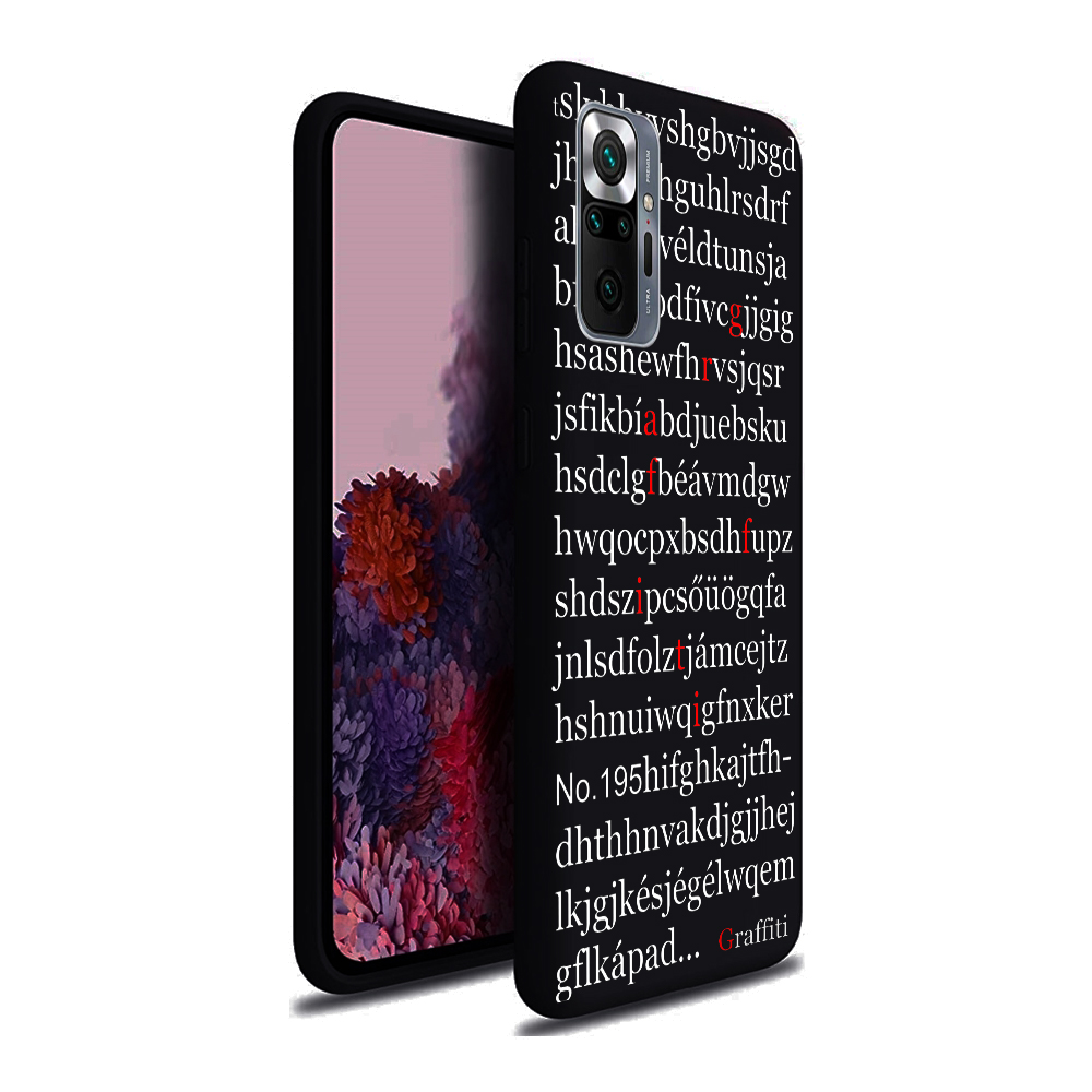Xiaomi Redmi Note 10 Pro / Note 10 Pro Max Telefontok - Graffiti No.195 mintás szilikon tok