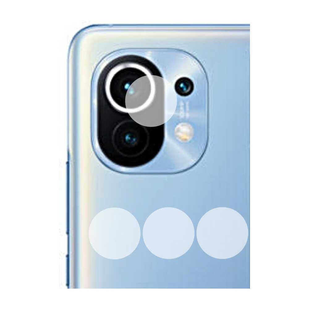 Xiaomi Mi 11 Pro Védőfólia - 3MK kamera flexibilis fólia (4x)