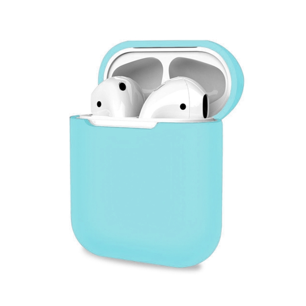 Szilikon  Airpods 1/2 tartó: Égkék szín