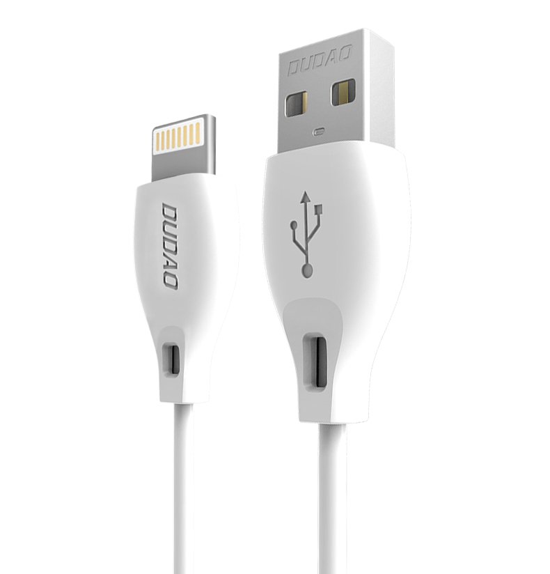 Adatkábel: DUDAO L4- USB / Lightning adatkábel, (2,4A) 1m