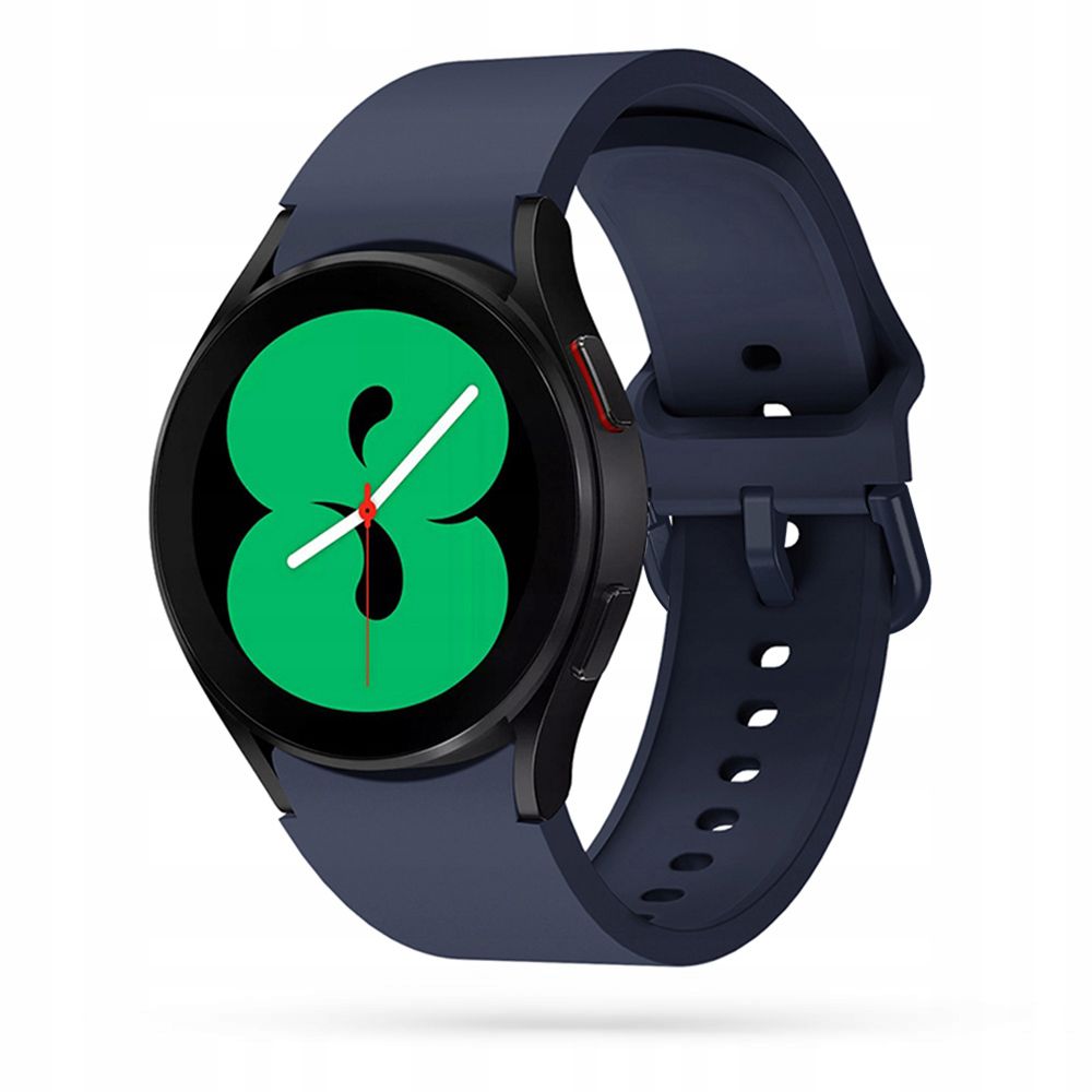 Okosóra szilikon szíj - Samsung Galaxy Watch 4 (40 / 42 / 44 / 46 mm) - kék szilikon szíj