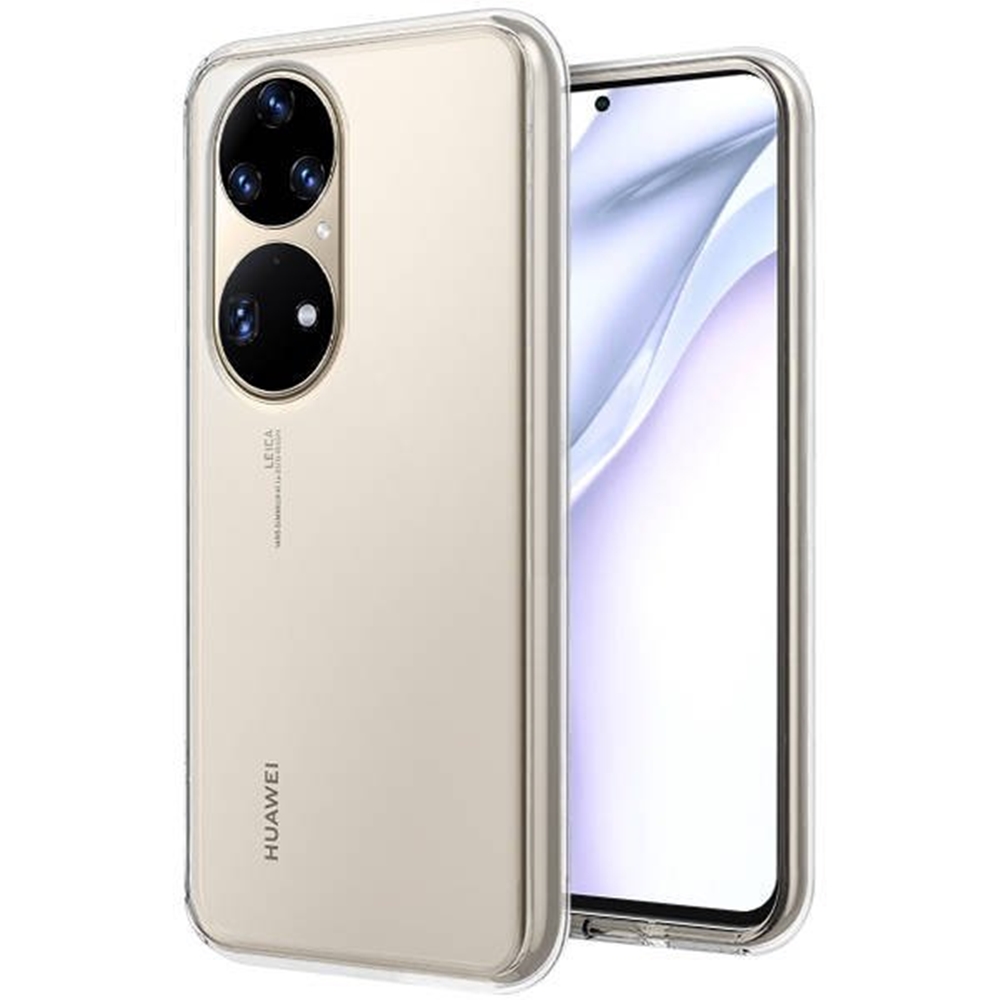 Huawei P50 Telefontok - átlátszó szilikon tok
