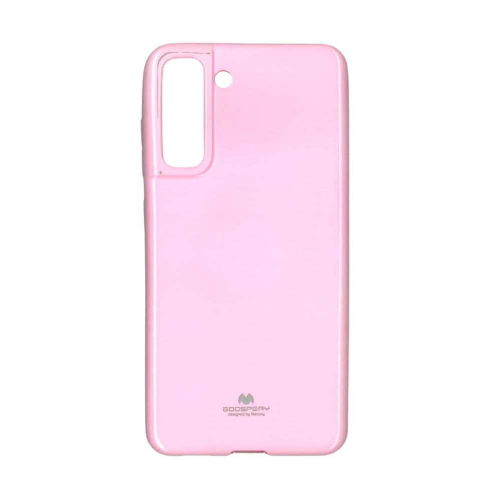 Telefontok Samsung Galaxy S21 FE - Mercury Jelly pink szilikon tok