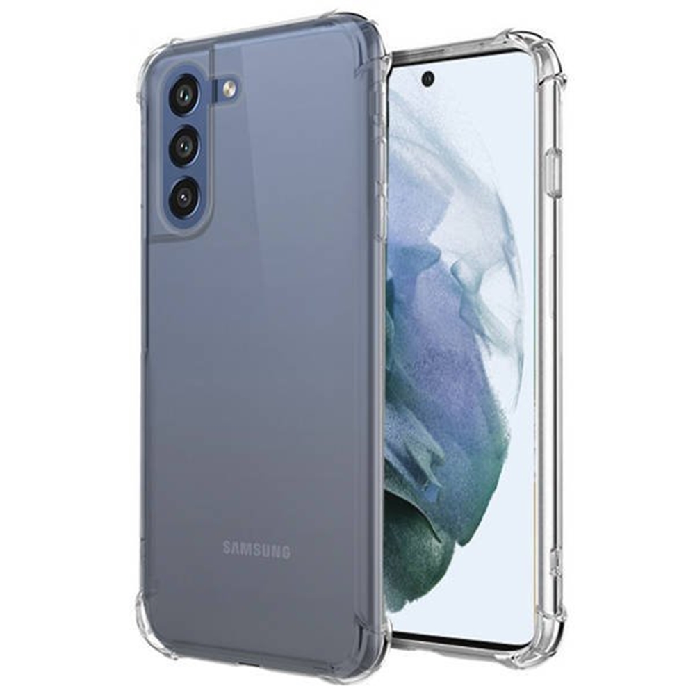 Galaxy S21 FE Telefontok - Ütésálló átlátszó tok