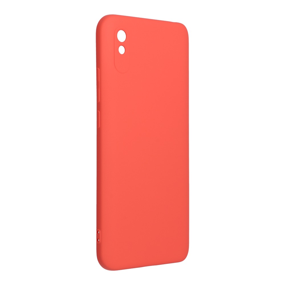 Xiaomi Redmi 9A / 9AT Telefontok - korallpiros szilikon hátlaptok
