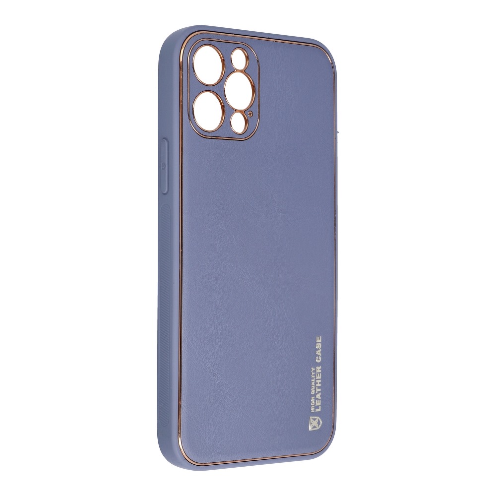 iPhone 13 Pro Max Telefontok - Forcell műbőr hátlap tok, kékes-lila