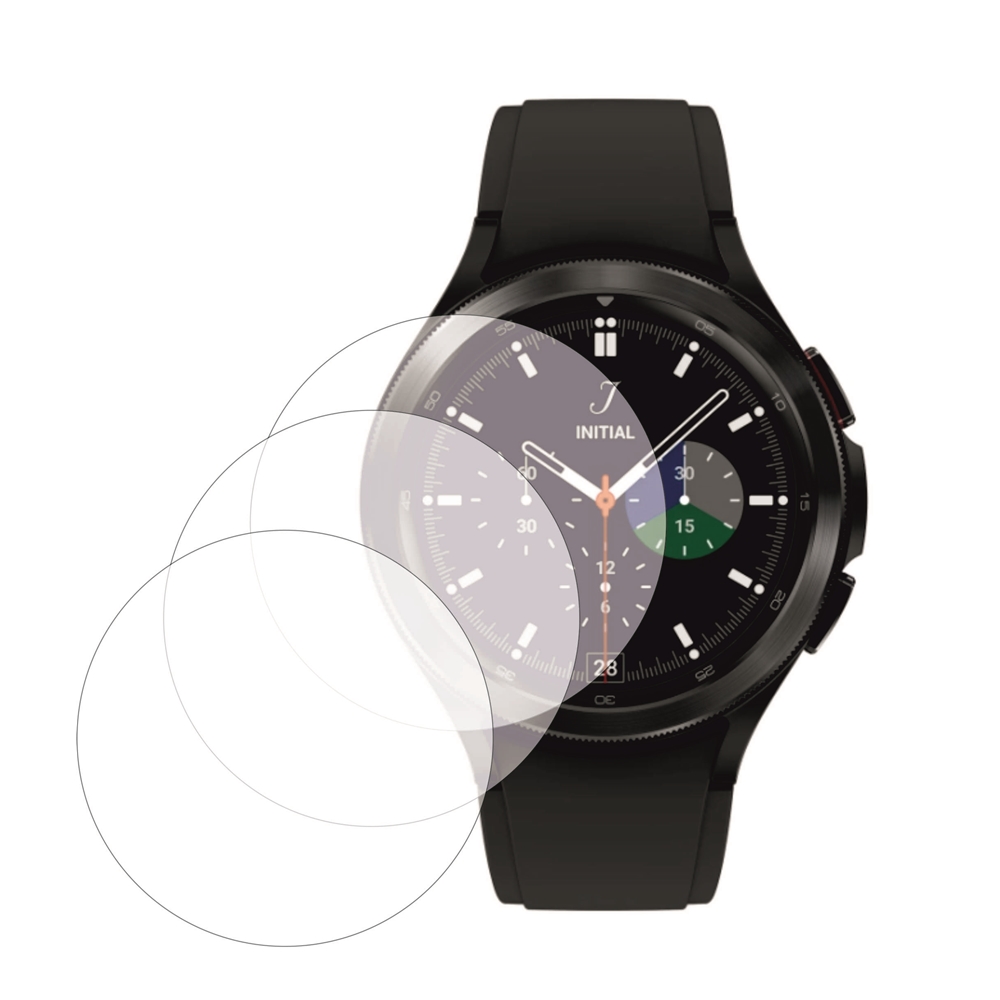 Samsung Galaxy Watch 4 Classic (42mm) Védőfólia - 3MK okosóra flexi védőfólia (3db)
