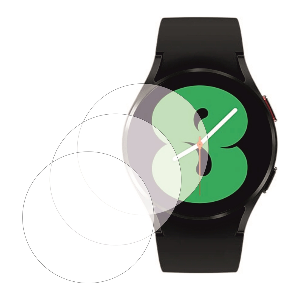 Samsung Galaxy Watch 4 (40mm) Védőfólia - 3MK okosóra flexi védőfólia (3db)
