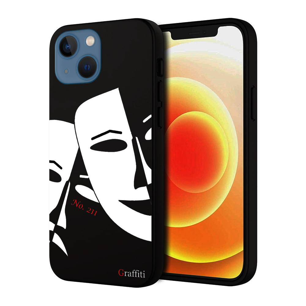 iPhone 13 Telefontok - Graffiti No.211 mintás szilikon tok
