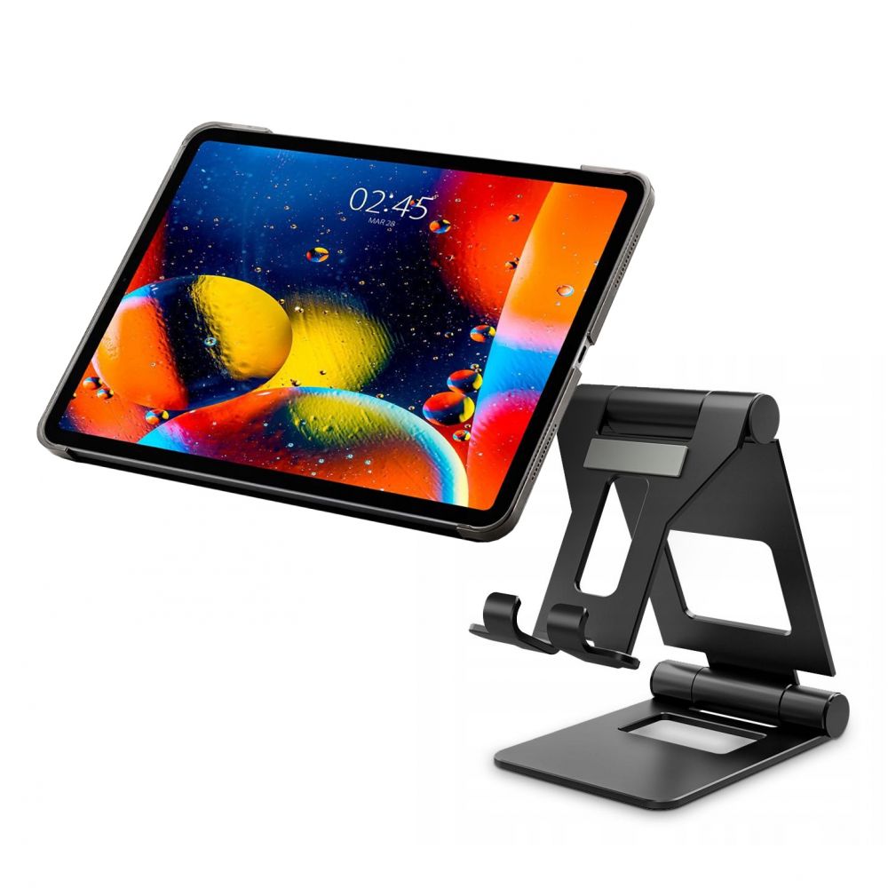 TECH PROTECT Z10 - asztali telefon- és tablettartó állvány - univerzális - fekete