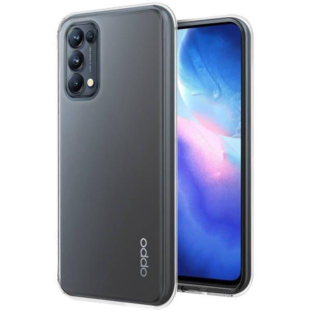 Oppo Reno6 Lite Telefontok - átlátszó szilikon tok