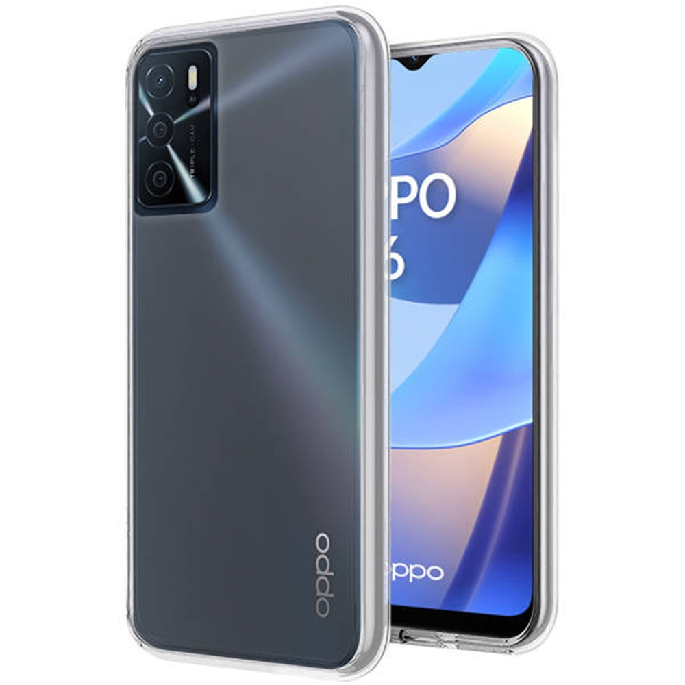 Oppo A16s Telefontok - átlátszó szilikon hátlap tok