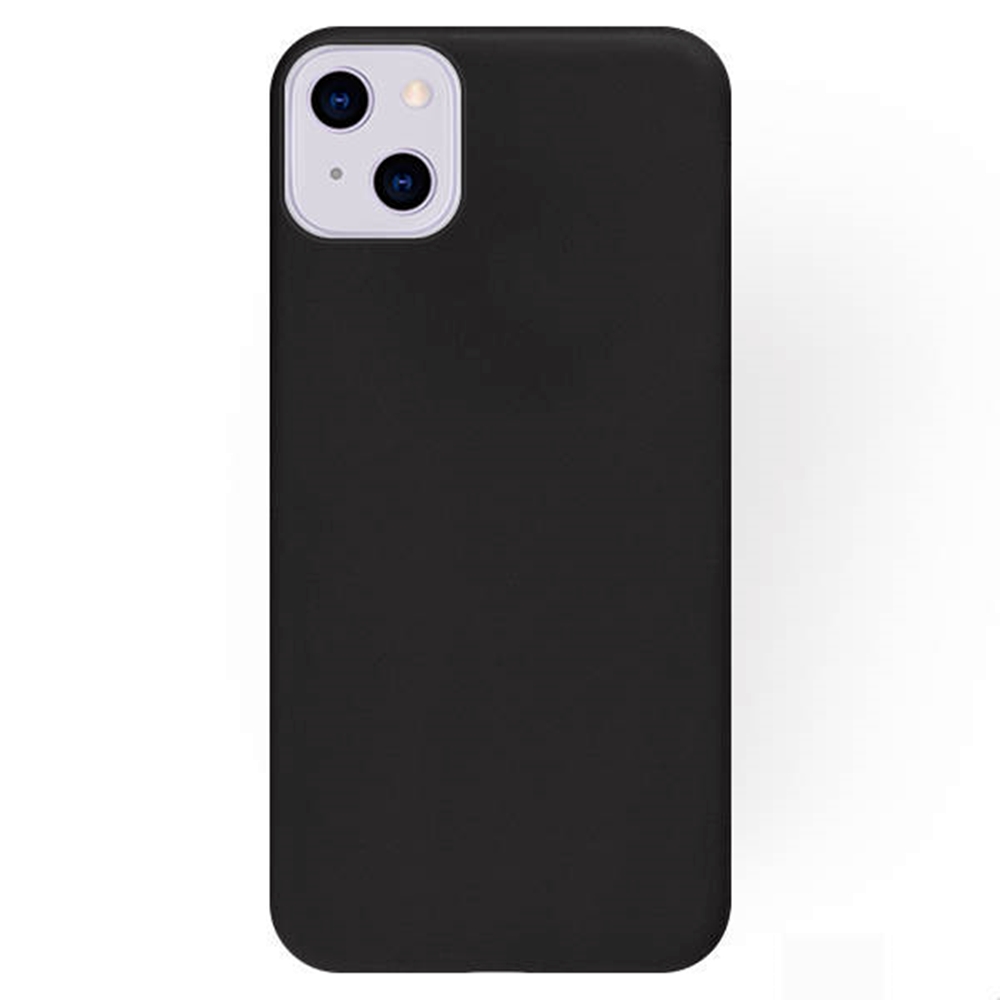 iPhone 13 Telefontok - fekete szilikon tok