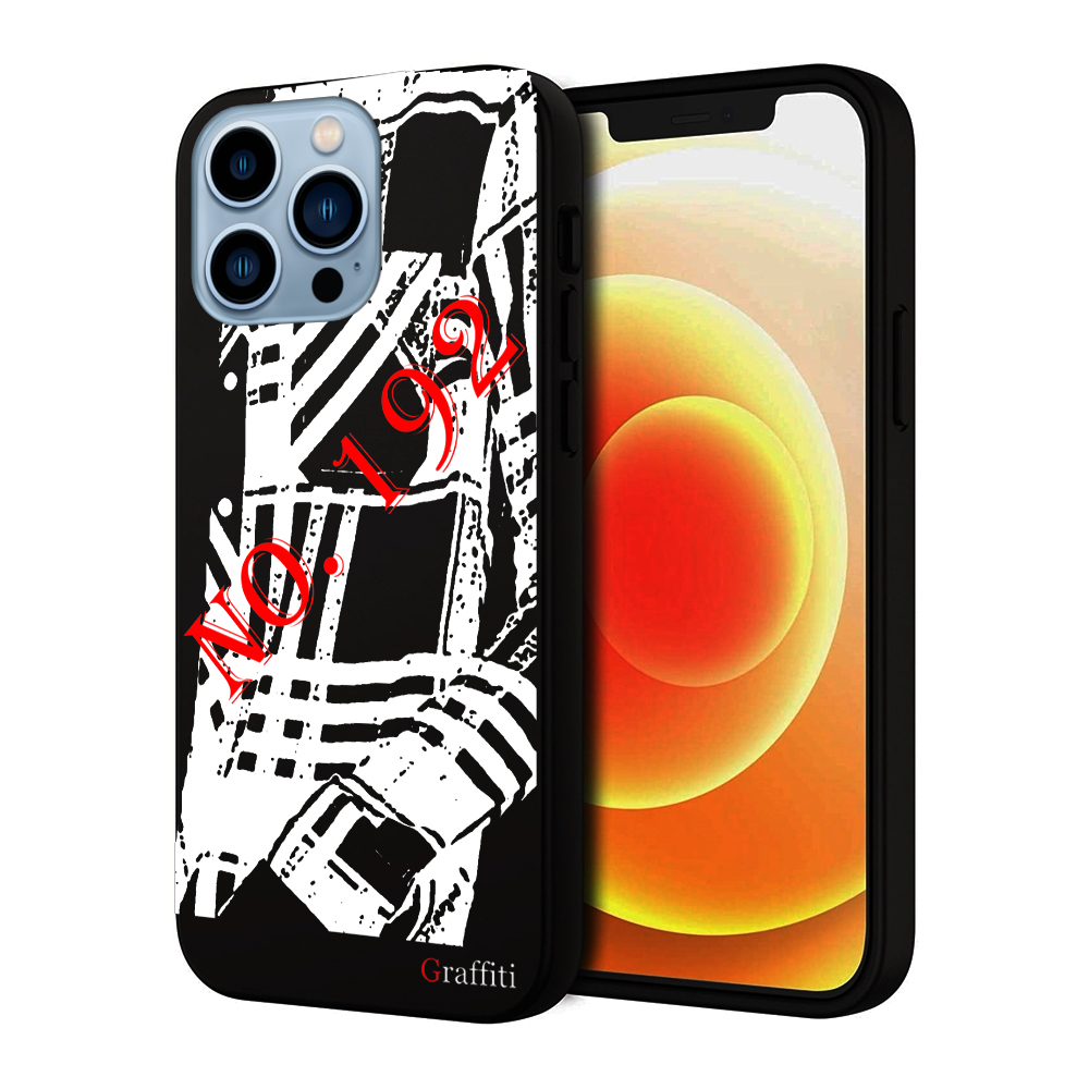 iPhone 13 Pro Max Telefontok - Graffiti No.192 mintás szilikon tok