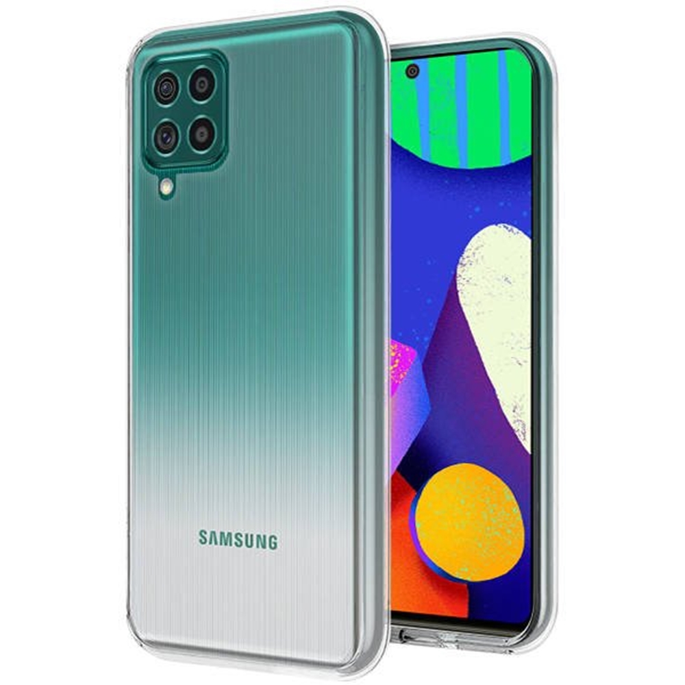 Samsung Galaxy F62 / M62 Telefontok - átlátszó szilikon tok