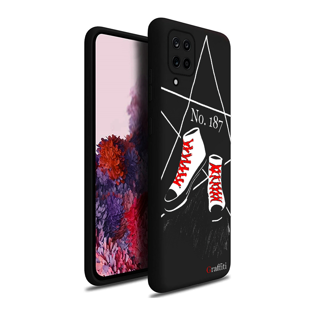 Samsung Galaxy A12 Telefontok - Graffiti No.187 mintás szilikon tok