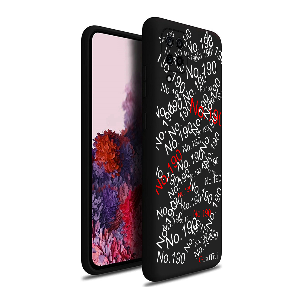 Samsung Galaxy A12 Telefontok - Graffiti No.190 mintás szilikon tok