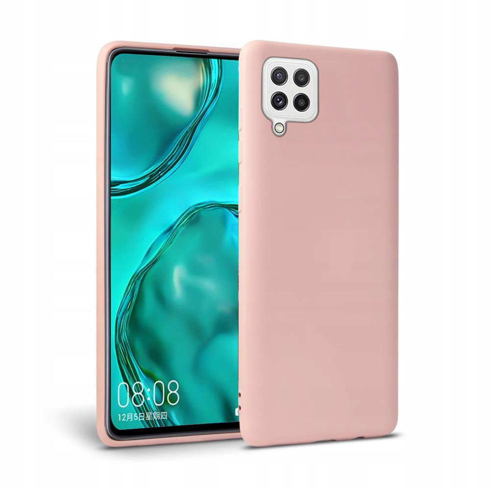 Samsung Galaxy M32 LTE / 4G Telefontok - púder pink szilikon tok