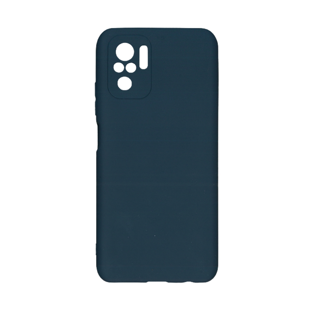 Xiaomi Redmi Note 10 Telefontok - kék szilikon tok